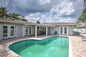 Lauderdale Waterfront Villa with Heated Pool